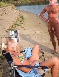 Nude beach show twat erotic photos