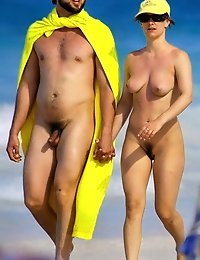 Amateur beach big tits nude pics